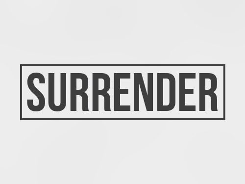 Surrender
